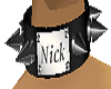 "Nick" Spiked Collar