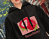 ♡ strawberry hoodie