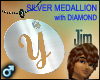Silver Diamond Y (M)