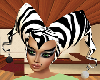 Zebra Jester Hat