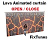 Lava Curtain Animated
