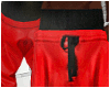 Slim Faded Red Sweats
