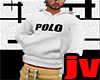 White Polo Sweater