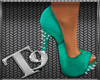 T9:Allure Turquoise Heel