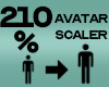 Avatar Scaler 210%