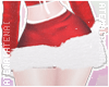 ❄ Fur Skirt Red
