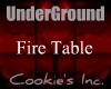 UnderGround Fire Table