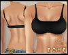 F| Black Bra Top