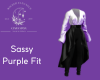 Sassy Purple Fit
