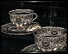   Tea Cups Gold