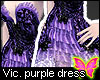 Victoriana Purple Dress