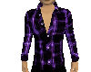 PurplePlaid Cowboy shirt