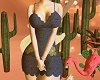 daisy boho dress navy
