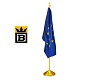 EU Draped Flag