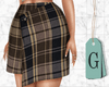 G. Plaid Wrap Skirt 2