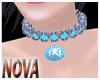 [Nova] Blue Oval Choker