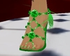 [JD] Emerald Sandals