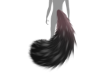 Pink and grey tail