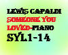 lewis capaldi love piano