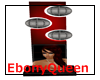Ebony  Ball Stand 
