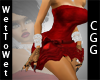 CGG Party Dress Red