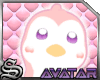 [S]Cute penguin pink[A]