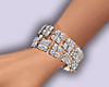Gold Diamond Bracelet R