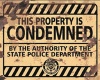 &iquest; Sign - Condemned