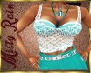 Lacey Beach Top Teal