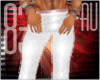 *P* White sport pants