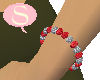 S. Bead Bracelet - Ruby