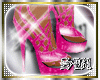 [SB1]Pink Sequin Shoes