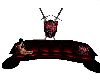 Red Dragon Cross Couch