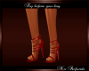 Hot Red Sandal Heels