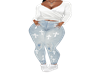 RLL Ripped Light Jeans