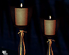 Gold candles