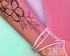 Tattoo Shin Leg Flower