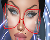 Red glasses
