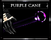 Purple Metal Cane .v.