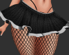 fishnet stockings+ skirt