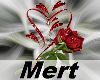 Mrt Heart~Rose Sticker