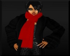 Winter Red Scarf