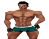 Ruckz Teal/Green Boxers
