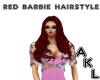 AKL Red barbie hairstyle