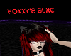 Foxxy's Sune Head sign