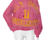 holy saint pink hoodie