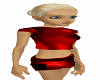 Blonde Avatar in Red