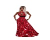 Red Sparkle Gown