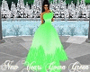 New Years Gown Green