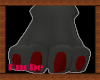 BloodHour Male Feet Paws